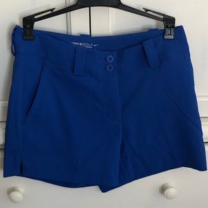 Nike Women's Blue Golf Shorts
